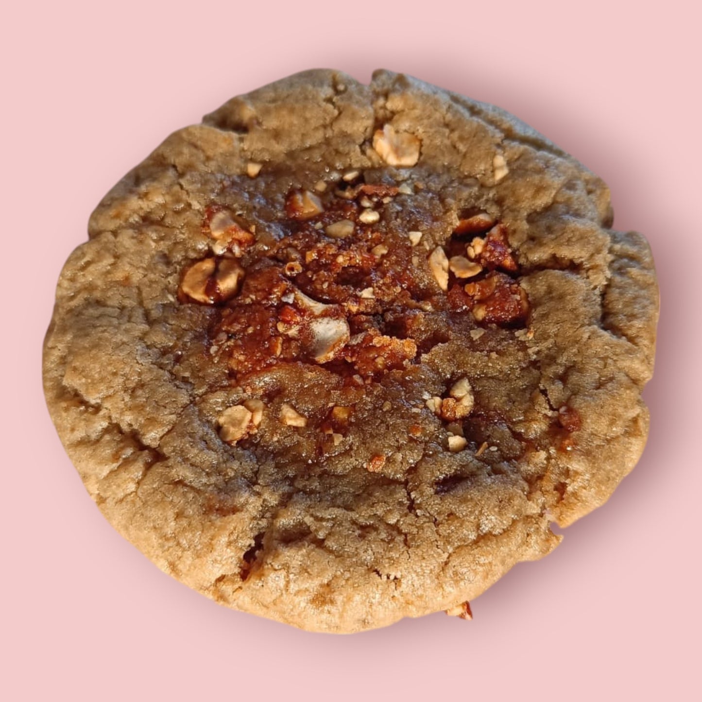 Cookie cacahuète caramélisée